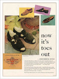 Stetson Mens Shoes 1950s Vintage Retro Advert Poster A4 Photo Print