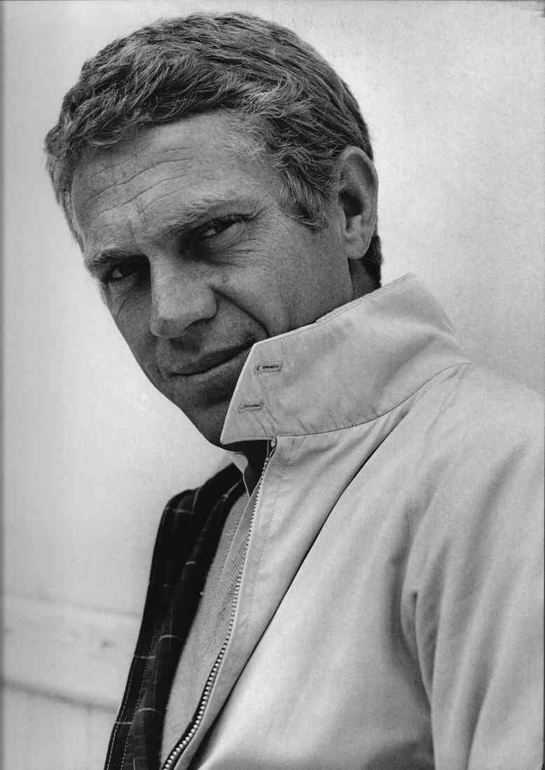Steve McQueen Smiling A4 Photo Print