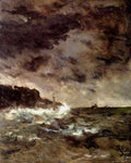 Stevens Alfred A Stormy Night A4 Photo Print