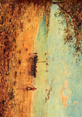 Stevens Alfred A beach in Normandy A4 Photo Print