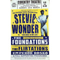 Stevie Wonder Concert Rk Vintage Retro Advert Poster A4 Photo Print