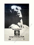 Stevie Wonder Life Vintage Retro Advert Poster A4 Photo Print