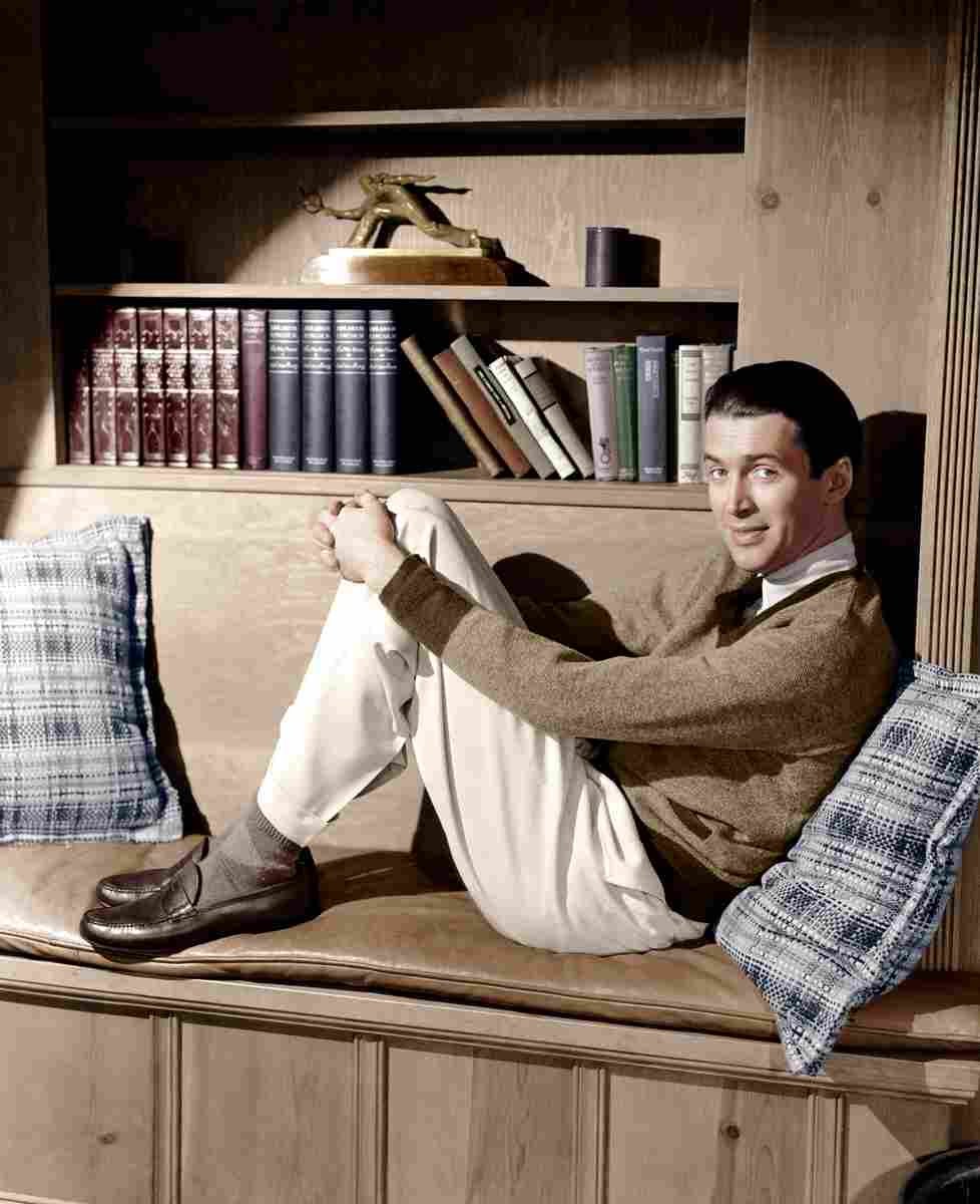 Stewart James 4C film star poster A4 Photo Print