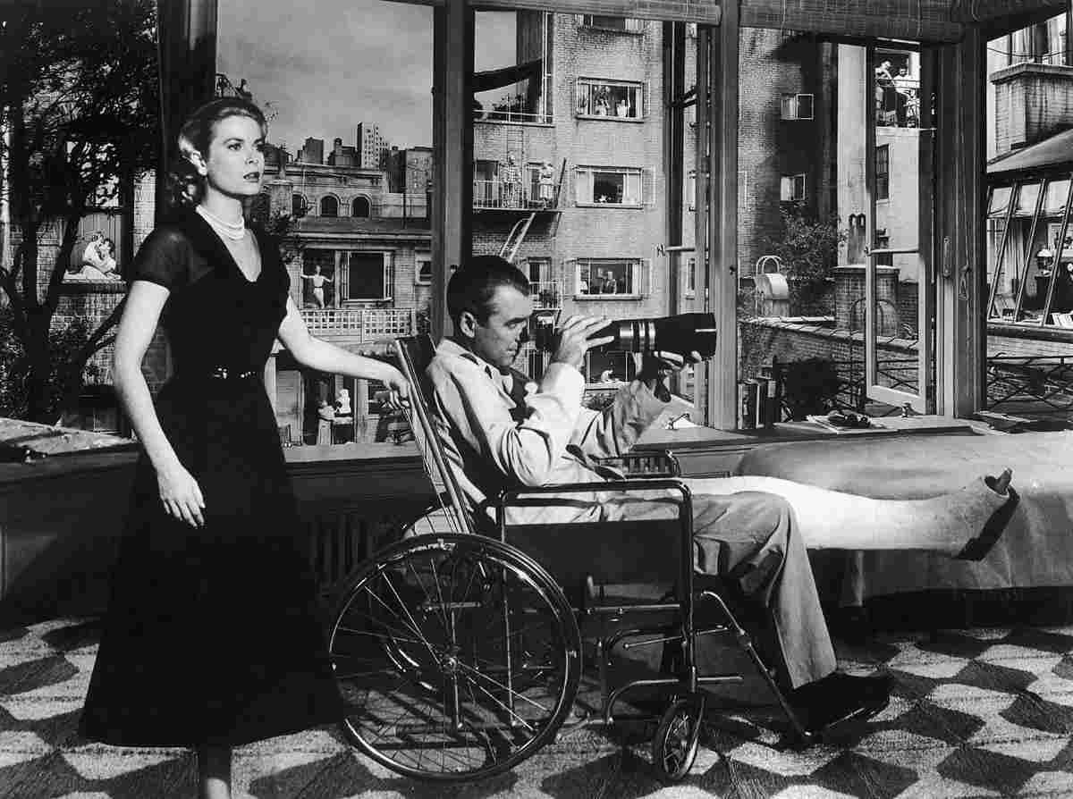 Stewart James Rear Window 1 film star poster A4 Photo Print