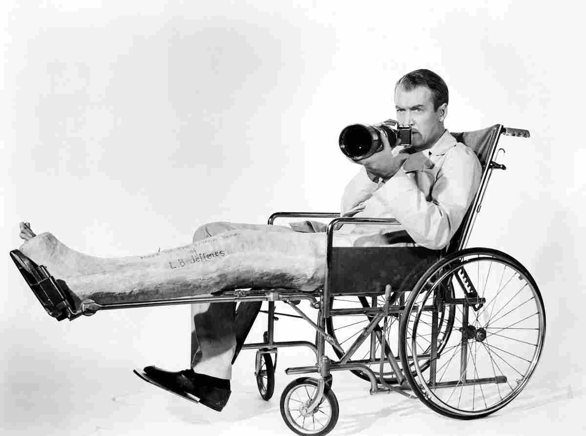 Stewart James Rear Window 4 film star poster A4 Photo Print