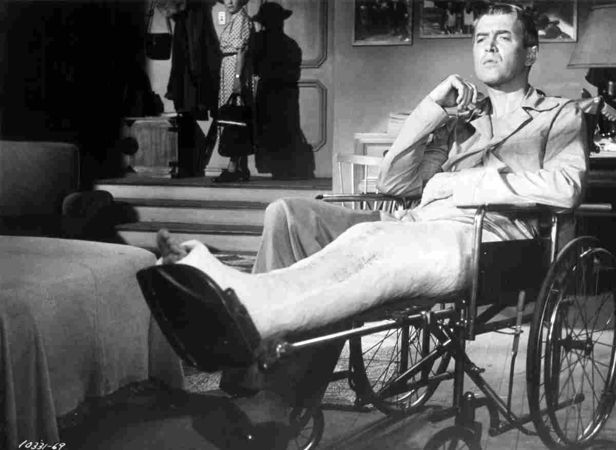 Stewart James Rear Window z14 film star poster A4 Photo Print