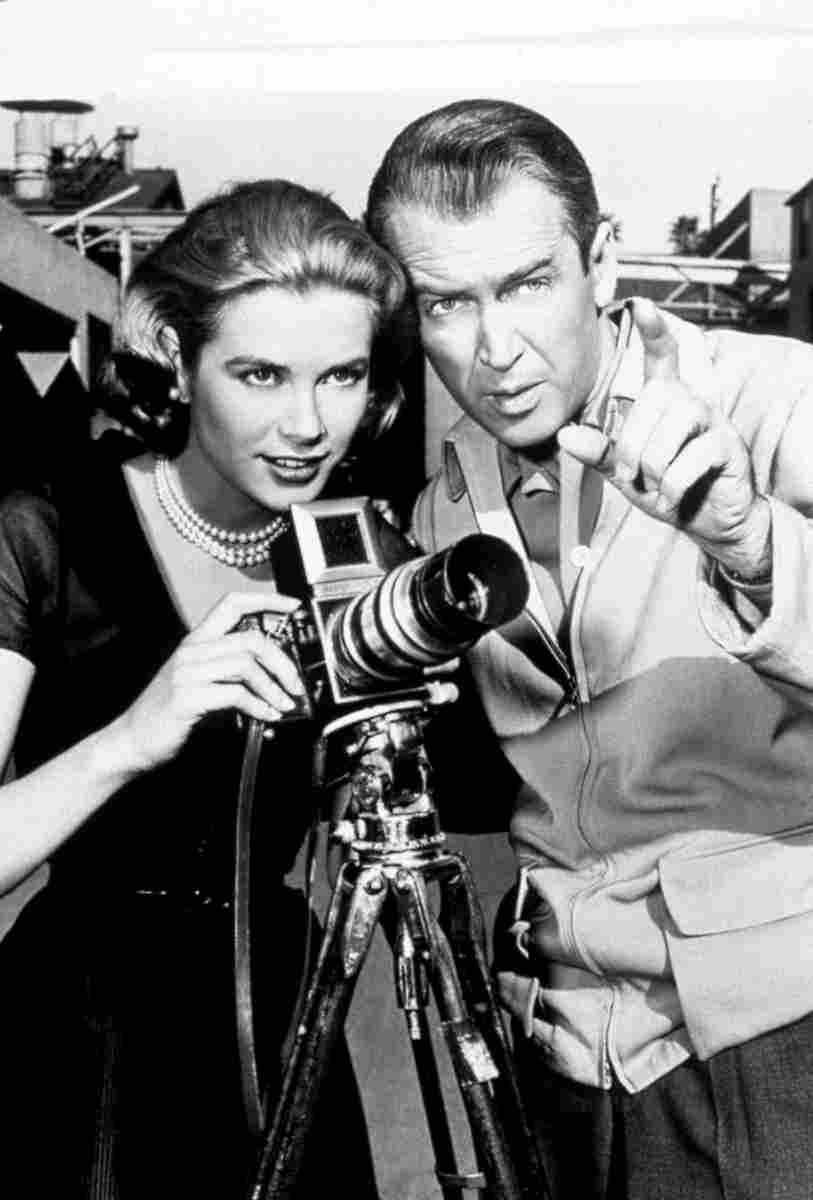 Stewart James Rear Window z8 film star poster A4 Photo Print