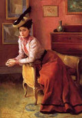 Stewart Julius LeBlanc Elegante Au Sofa A4 Photo Print
