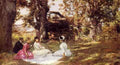 Stewart Julius LeBlanc Picnic Under The Trees A4 Photo Print