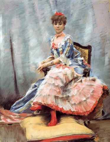 Stewart Julius LeBlanc Portrait Of Laure Hayman A4 Photo Print