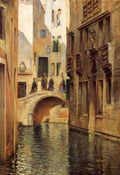 Stewart Julius LeBlanc Venetian Canal A4 Photo Print