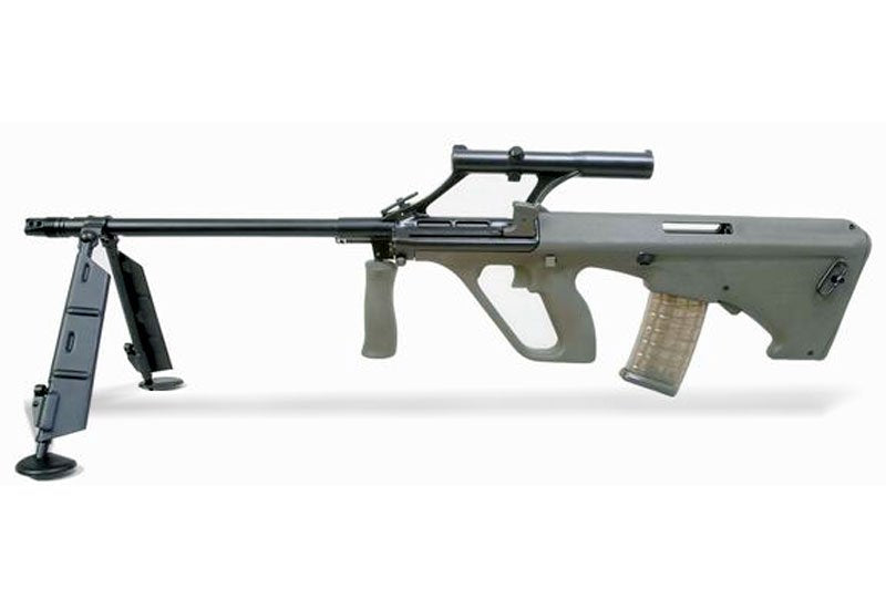 Steyr Aug Lmg A4 Photo Print