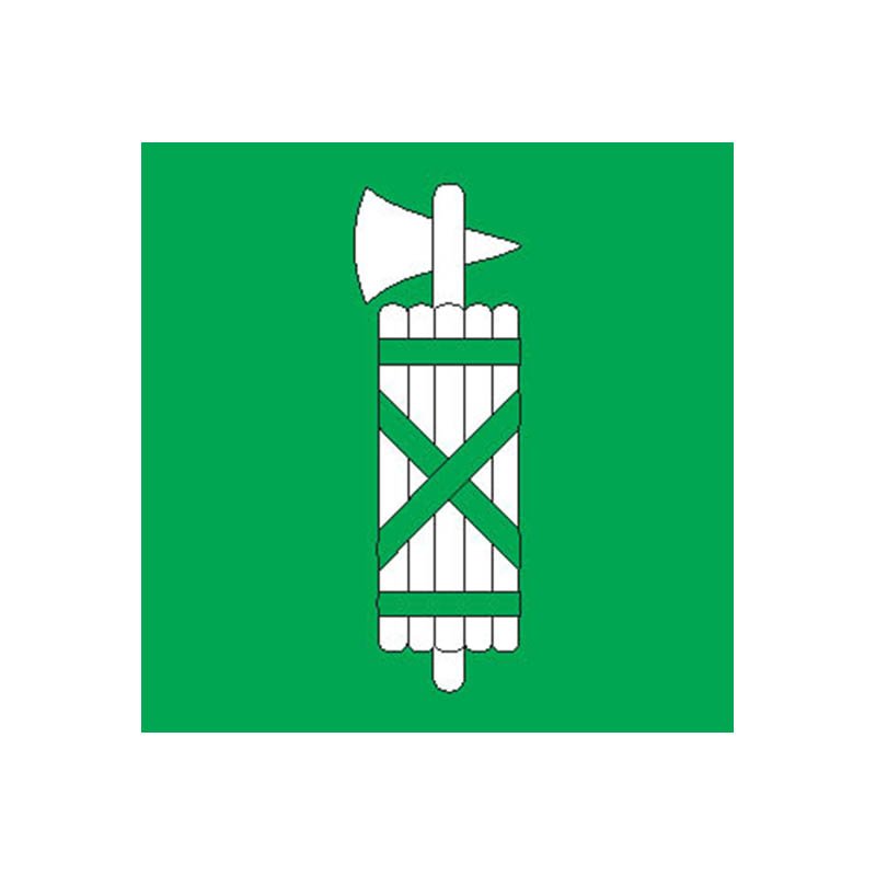 Stgallen Flag N2414 A4 Photo Print