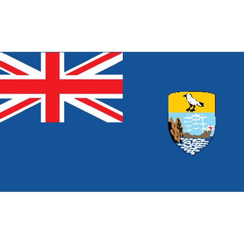 Sthelena Flag N6182 A4 Photo Print