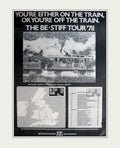 Stiff Tour 1978 Vintage Retro Advert Poster A4 Photo Print