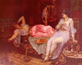 Stifter Moritz In The Harem  A4 Photo Print