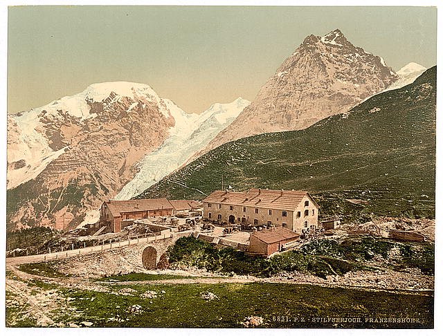 Stilferjoch Franzenshohe Tyrol Vintage A4 Photo Print