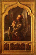 Stilke Hermann Anton Joan Of Arc In Prayer Art A4 Photo Print