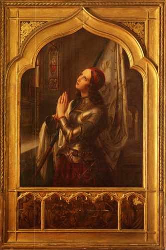 Stilke Hermann Anton Joan Of Arc In Prayer A4 Photo Print