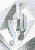 Still Life Juan Gris Abstract Art A4 Photo Print