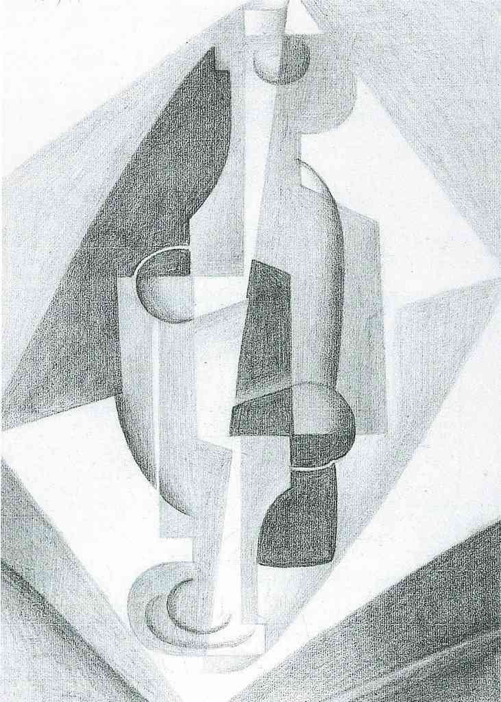 Still Life Juan Gris Abstract Art A4 Photo Print