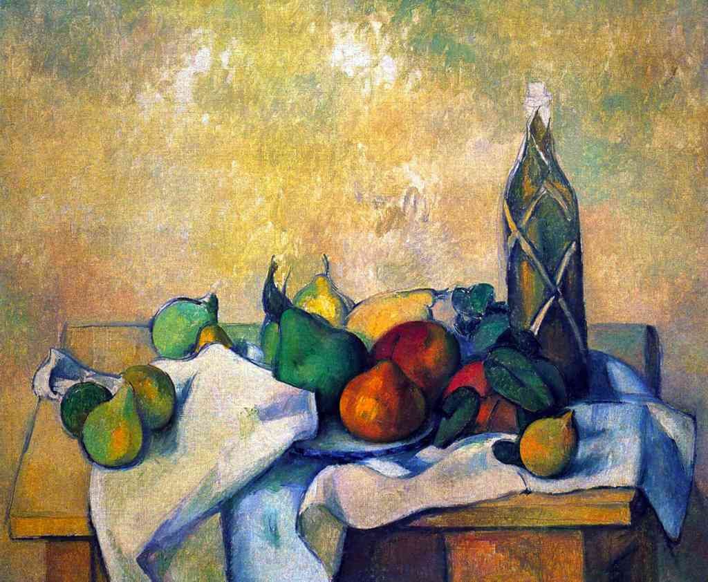 Still Life Rum Cezanne A4 Photo Print