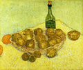 Still Life With A Bottle Lemons And Oranges1888 A4 Photo Print
