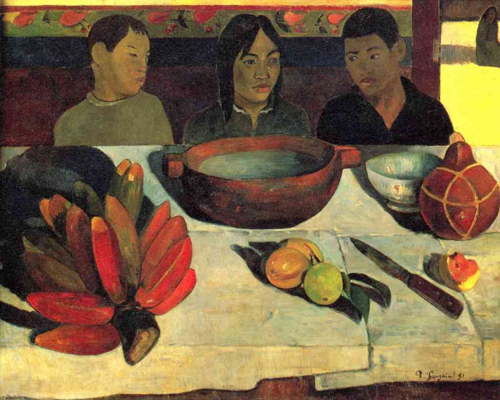 Still Life With Banana Gauguin A4 Photo Print