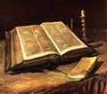 Still Life With Bible Van Gogh A4 Photo Print