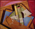 Still Life With Bordeau Winde Juan Gris Abstract Art A4 Photo Print