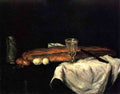 Still Life With Bread And Eggs Cezanne A4 Photo Print