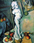 Still Life With Cherub Cezanne A4 Photo Print