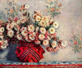 Still Life With Chrysanthemums Monet A4 Photo Print