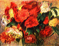 Still Life With Chrysanthemums A4 Photo Print