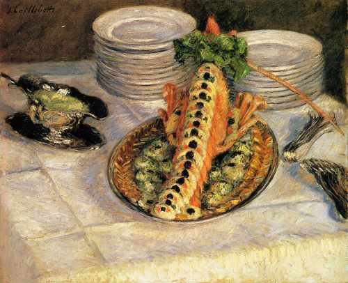 Still Life With Crayfish 1880 1882 A4 Photo Print