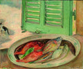 Still Life With Fish A4 Photo Print