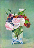 Still Life With Flowers 2 Manet A4 Photo Print