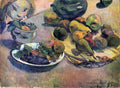 Still Life With Fruit Gauguin A4 Photo Print