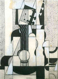 Still Life With Guitar Juan Gris Abstract Art A4 Photo Print