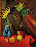 Still Life With Palms August Macke Expressionism A4 Photo Print