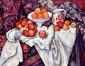 Still Life with Apples and Oranges by Cezanne A4 Photo Print