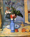 Still Life with Blue vase by Cezanne A4 Photo Print