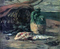 Still Life with Fish by Gauguin A4 Photo Print
