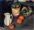 Still Life with Flowers and Milk Jug by August Macke Expressionism A4 Photo Print
