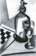 Still Life with Siphon by Juan Gris Abstract Art A4 Photo Print