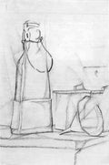 Still Life with bottles and funnels by Juan Gris Abstract Art A4 Photo Print