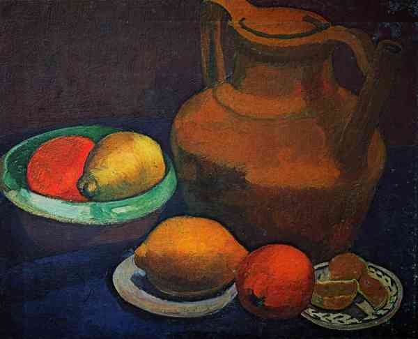 Still Life with tank by Paula Modersohn Becker A4 Photo Print