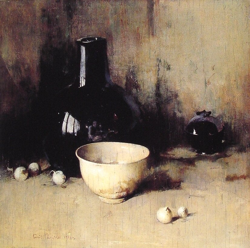 Still life with Self portrait Reflection Art A4 Photo Print