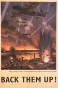 Stirling Lubeck Bombers 1940s Vintage Retro Advert Poster