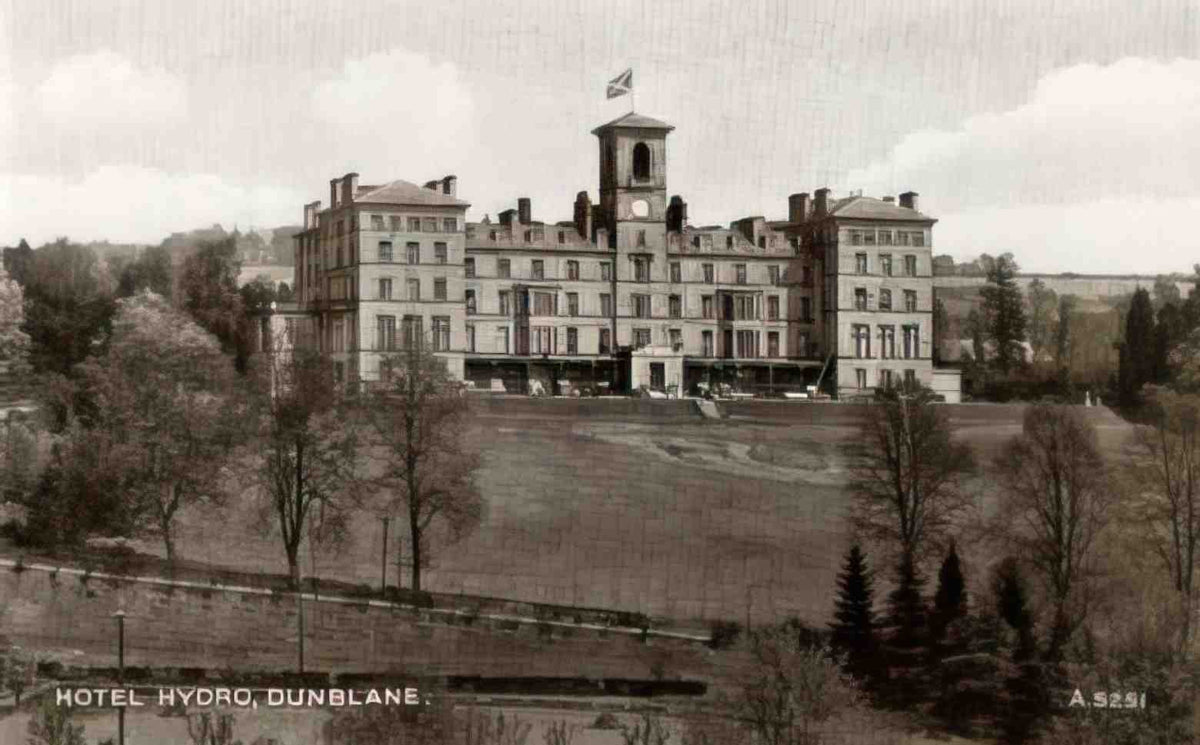 Stirlingshire Dunblane Hotel Hydro Vintage A4 Photo Print